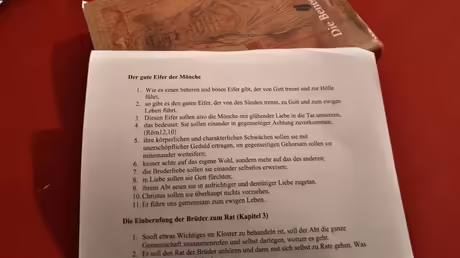 Gesprächskreis über die Regel des Heiligen Benedikt / © Sr. Emmanuela Kohlhaas (privat) Gesprächskreis über die Regel des Heiligen Benedikt / © Sr. Emmanuela Kohlhaas (privat)