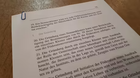 Päpstliches Schreiben Cor Orans / © Sr. Emmanuela Kohlhaas (privat) Päpstliches Schreiben Cor Orans / © Sr. Emmanuela Kohlhaas (privat)