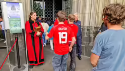 Ökumenischer und mehrsprachigen Gottesdienst zur EM am 15.06.2024 im Kölner Dom. / © Johannes Schröer (DR) Ökumenischer und mehrsprachigen Gottesdienst zur EM am 15.06.2024 im Kölner Dom. / © Johannes Schröer (DR)