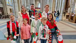 Ökumenischer und mehrsprachigen Gottesdienst zur EM am 15.06.2024 im Kölner Dom. / © Johannes Schröer (DR) Ökumenischer und mehrsprachigen Gottesdienst zur EM am 15.06.2024 im Kölner Dom. / © Johannes Schröer (DR)