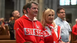 Ökumenischer und mehrsprachiger Gottesdienst zur EM am 15.06.2024 im Kölner Dom. / © Beatrice Tomasetti (DR) Ökumenischer und mehrsprachiger Gottesdienst zur EM am 15.06.2024 im Kölner Dom. / © Beatrice Tomasetti (DR)