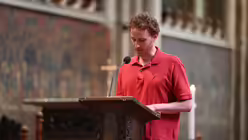 Ökumenischer und mehrsprachiger Gottesdienst zur EM am 15.06.2024 im Kölner Dom. / © Beatrice Tomasetti (DR) Ökumenischer und mehrsprachiger Gottesdienst zur EM am 15.06.2024 im Kölner Dom. / © Beatrice Tomasetti (DR)