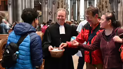 Ökumenischer und mehrsprachiger Gottesdienst zur EM am 15.06.2024 im Kölner Dom. / © Beatrice Tomasetti (DR) Ökumenischer und mehrsprachiger Gottesdienst zur EM am 15.06.2024 im Kölner Dom. / © Beatrice Tomasetti (DR)