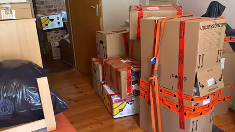 Die Kisten wollen ausgepackt werden / © Sr. Emmanuela Kohlhaas (privat) Die Kisten wollen ausgepackt werden / © Sr. Emmanuela Kohlhaas (privat)