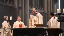 Pontifikalamt am dritten Sonntag der Osterzeit mit Rainer Maria Kardinal Woelki und Erzbischof Tarcisio Isao Kikuchi SVD / © Beatrice Tomasetti (DR) Pontifikalamt am dritten Sonntag der Osterzeit mit Rainer Maria Kardinal Woelki und Erzbischof Tarcisio Isao Kikuchi SVD / © Beatrice Tomasetti (DR)