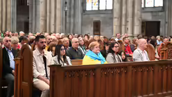 Andacht für Geflüchtete anlässlich der Dreikönigswallfahrt / © Beatrice Tomasetti (DR) Andacht für Geflüchtete anlässlich der Dreikönigswallfahrt / © Beatrice Tomasetti (DR)