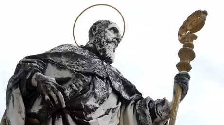 Statue des Heiligen Benedikt / © Cristian Gennari (KNA)