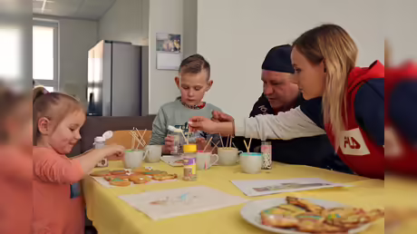 Der "Liethentreff" im Wohngebiet "auf den Liethen" bietet wie die "Villa Lampe" selbst ein buntes Angebot für Kinder aber auch junge Mütter. / © Markus Nowak (Bonifatiuswerk) Der "Liethentreff" im Wohngebiet "auf den Liethen" bietet wie die "Villa Lampe" selbst ein buntes Angebot für Kinder aber auch junge Mütter. / © Markus Nowak (Bonifatiuswerk)